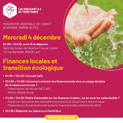 Finances locales et transition écologique