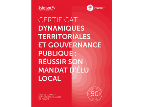 Certificat de formation : Dynamiques territoriales et gouvernance publique