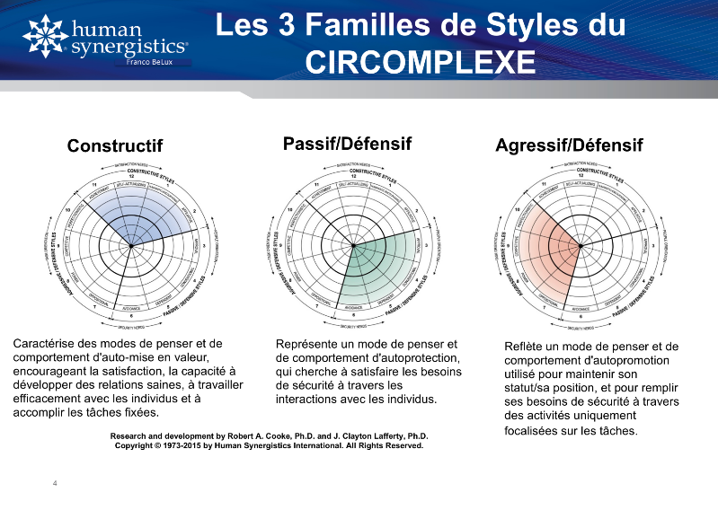 Les 3 Familles de Styles du CIRCOMPLEXE